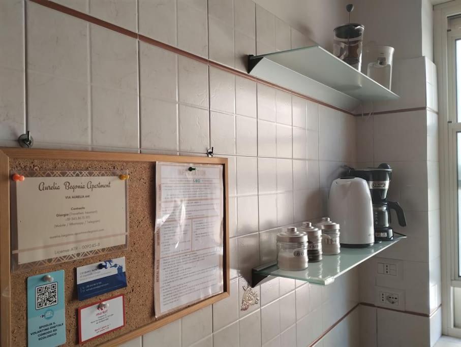 Aurelia - Apartment Begonia Roma Ngoại thất bức ảnh